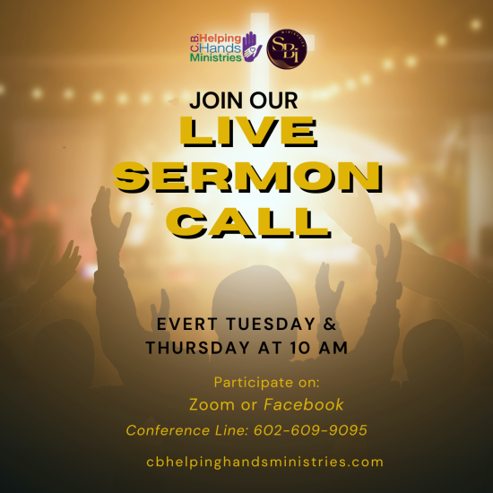 The CBHHM Global Live Sermon Call